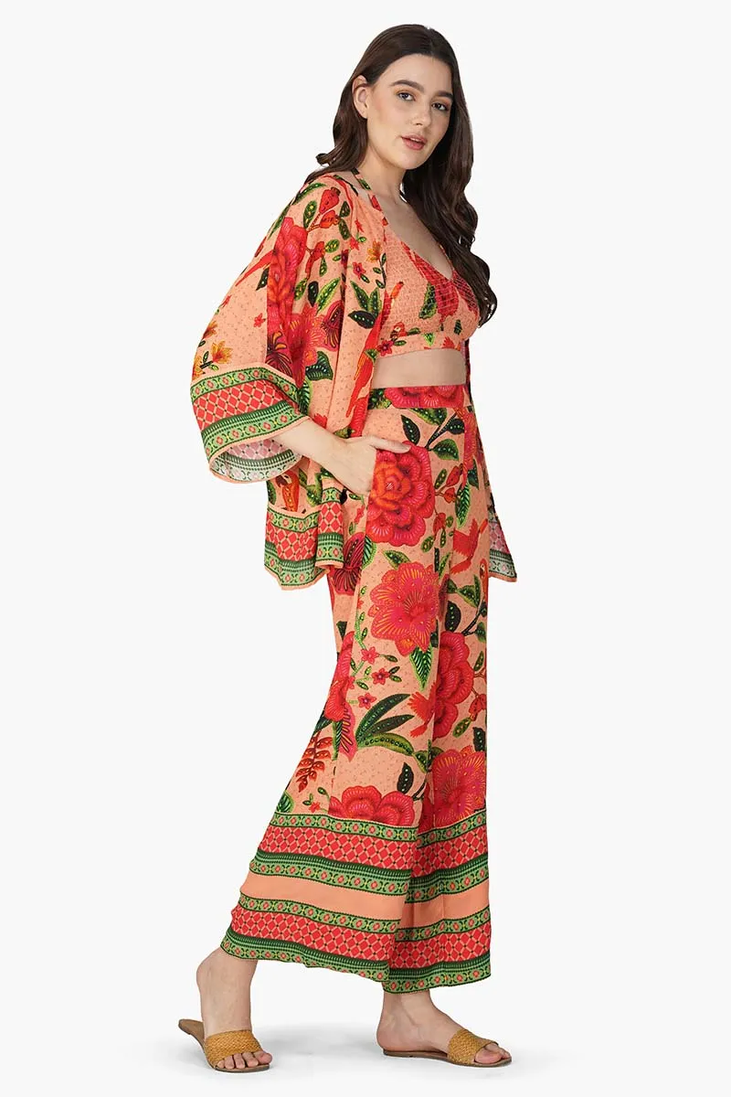 Tropical Bloom Cover Up