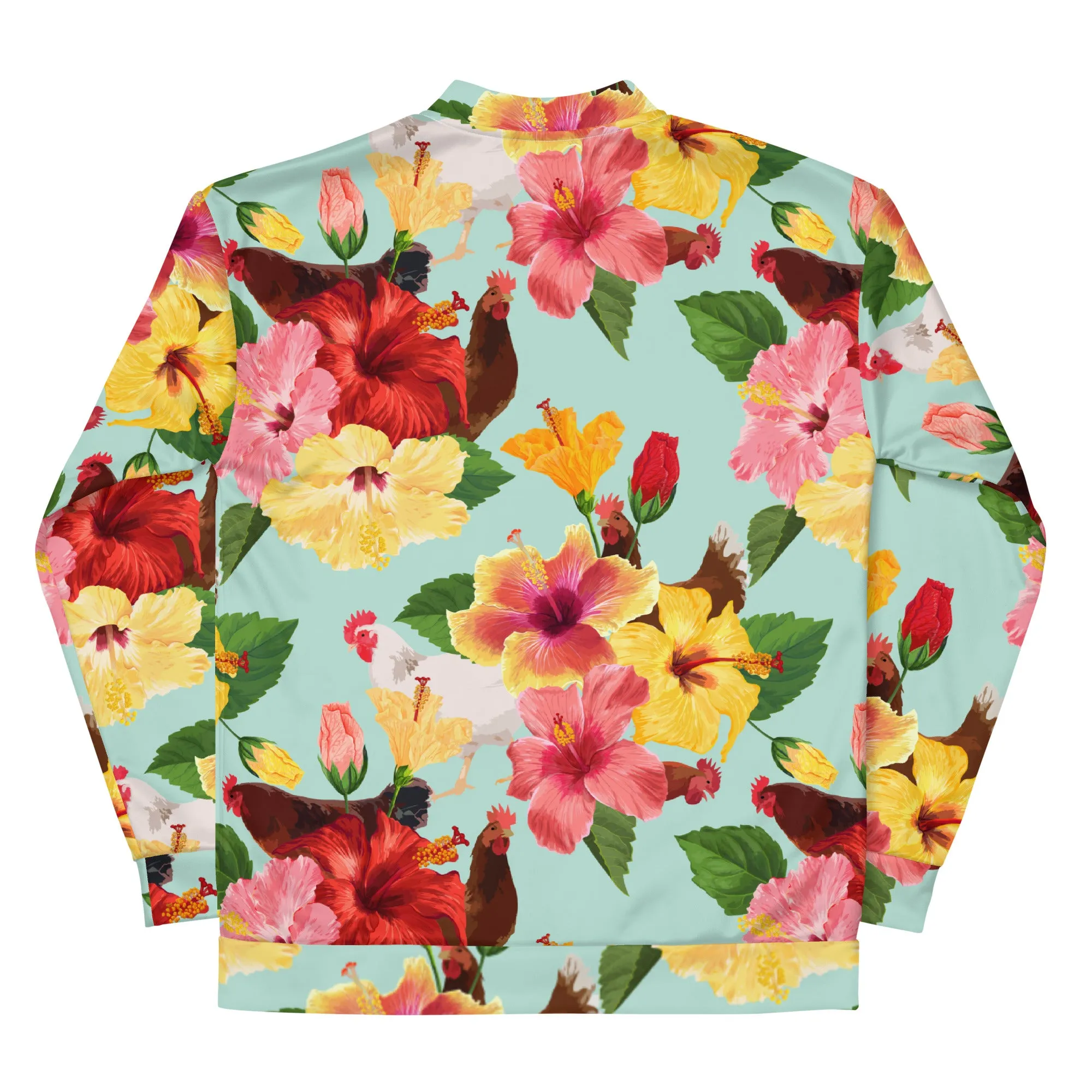 Tropical Chicken Vibes Bomber Jacket