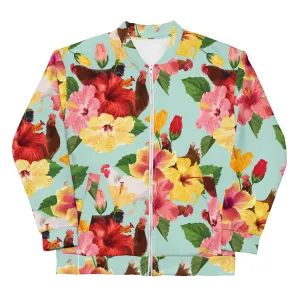Tropical Chicken Vibes Bomber Jacket