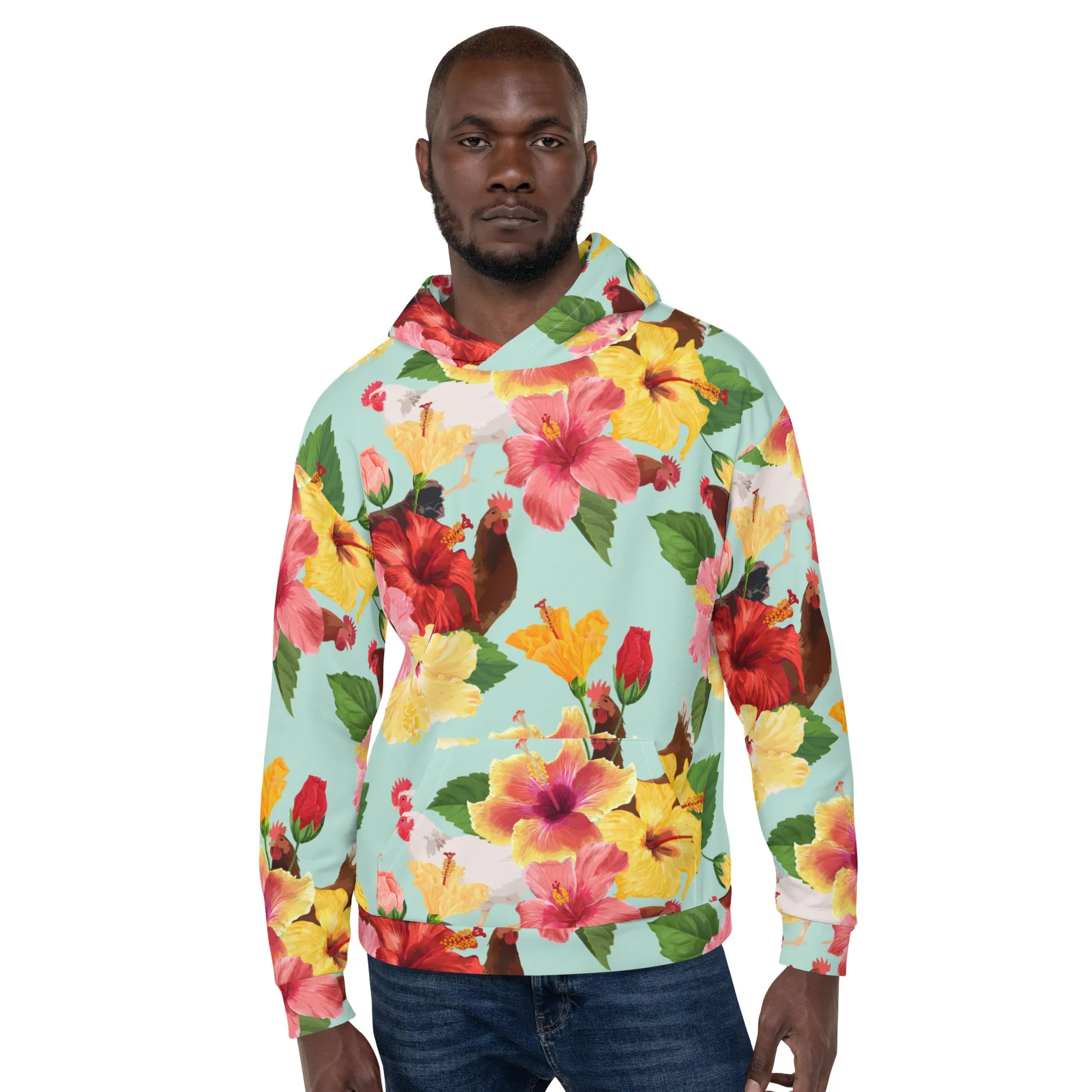 Tropical Chicken Vibes Hoodie
