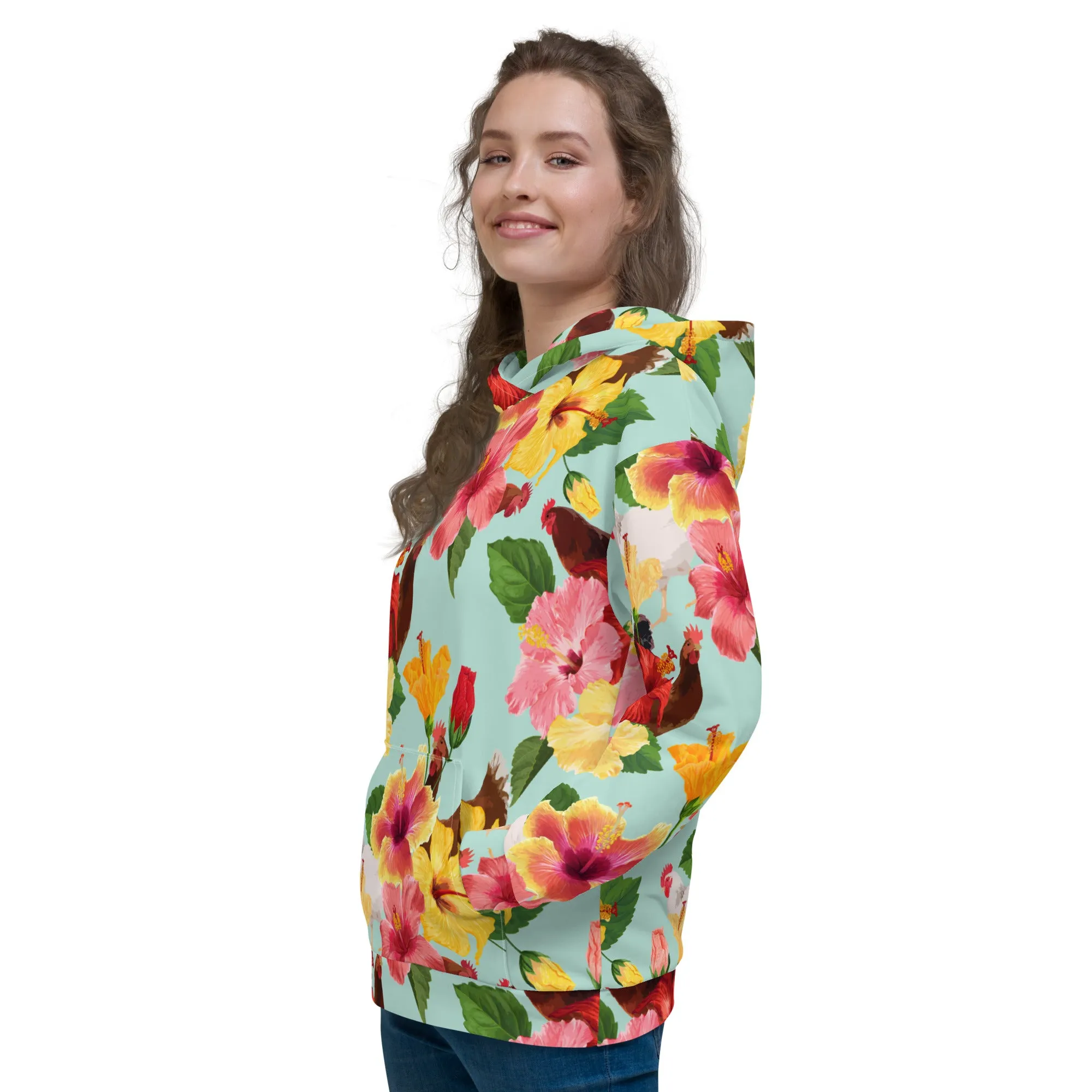 Tropical Chicken Vibes Hoodie