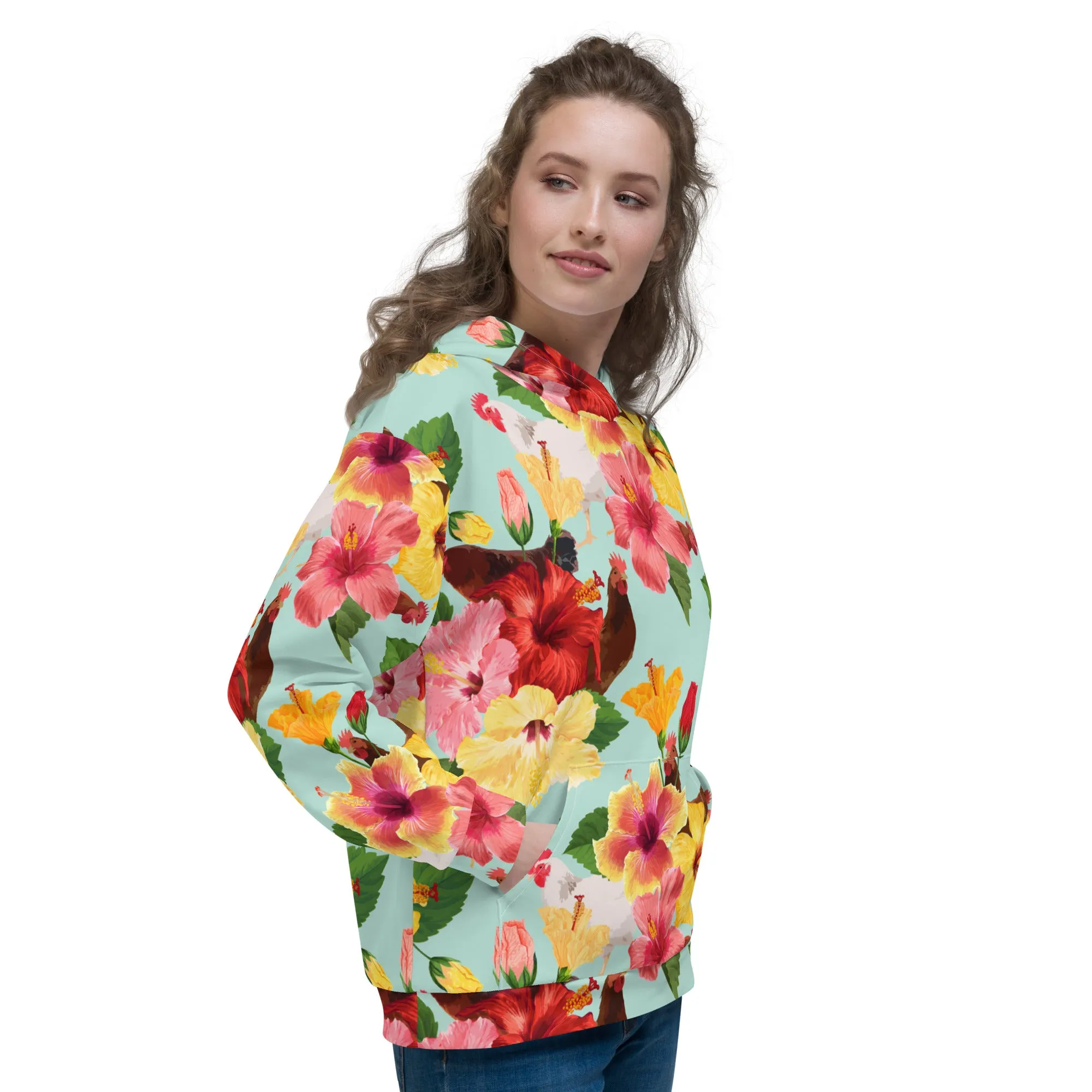 Tropical Chicken Vibes Hoodie