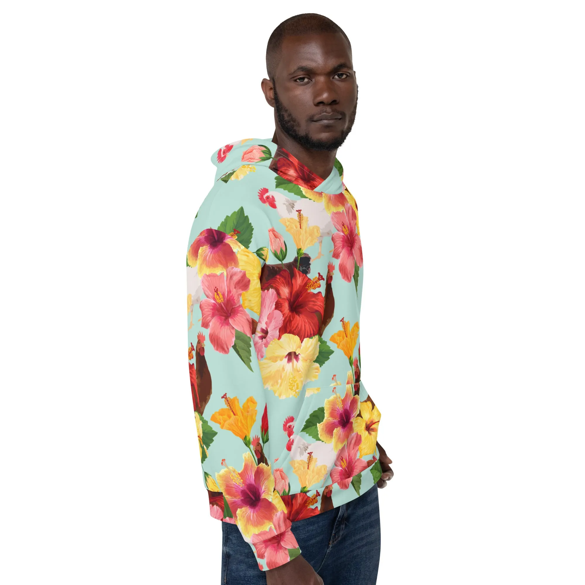 Tropical Chicken Vibes Hoodie