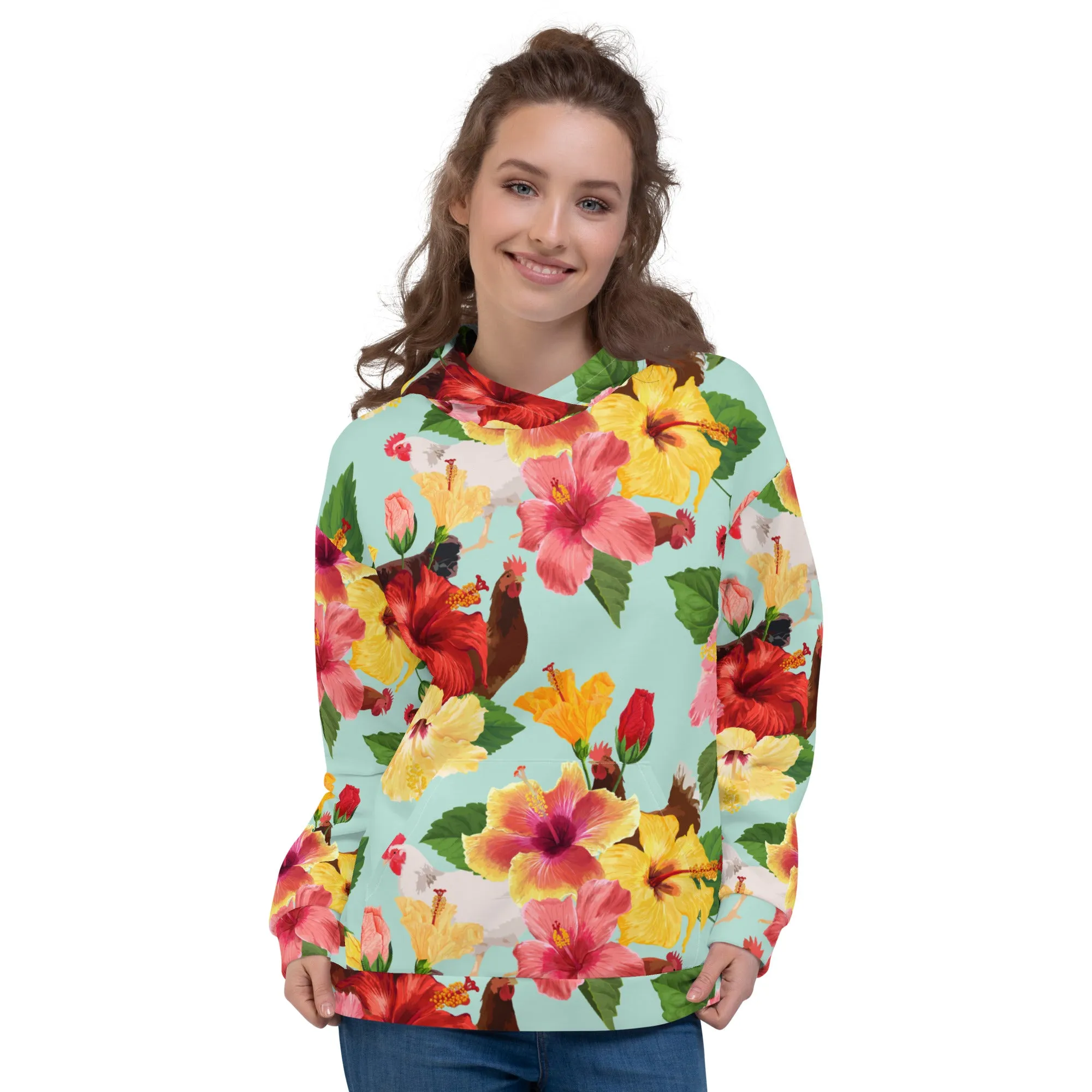 Tropical Chicken Vibes Hoodie