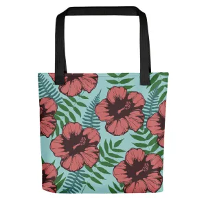 Tropical Flower Hibiscus Tote bag