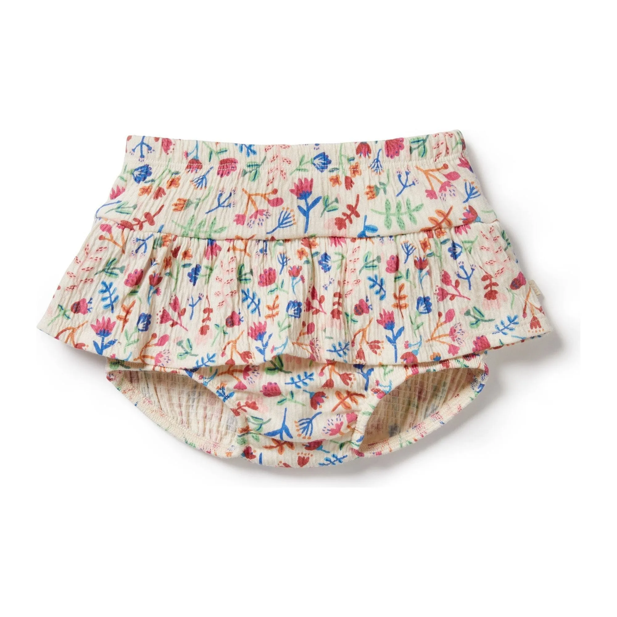 Tropical Garden Crinkle Ruffle Nappy Pant