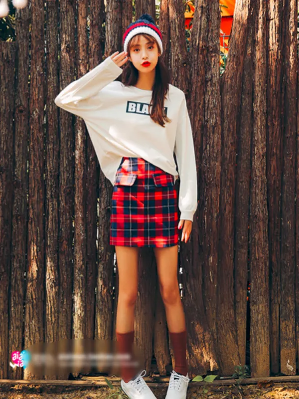 tropical glow mini skirt