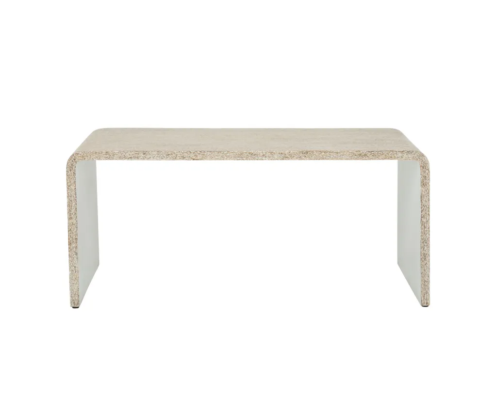 Tropical Grass Waterfall Coffee Table