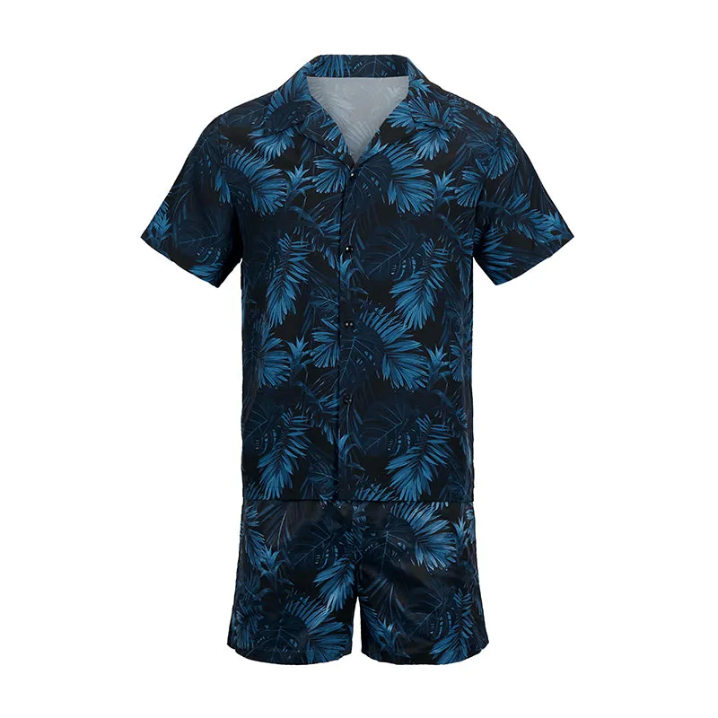 TROPICAL PRINTED SWIM TRUNKS