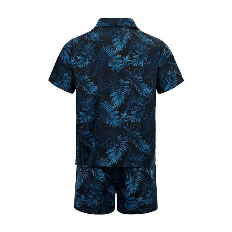 TROPICAL PRINTED SWIM TRUNKS