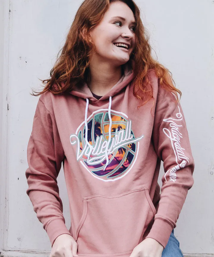 Tropical Puff Hooded Sweatshirt