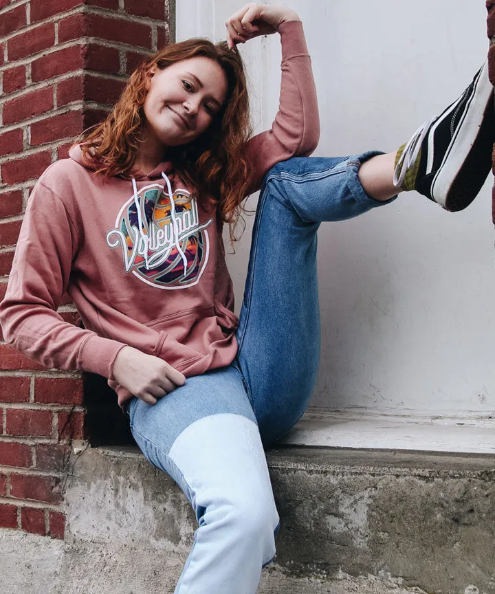 Tropical Puff Hooded Sweatshirt