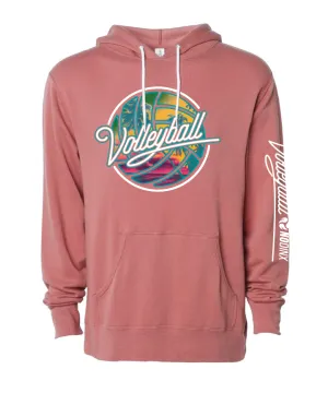 Tropical Puff Hooded Sweatshirt