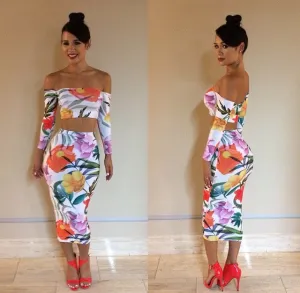 Tropical Skirt Set