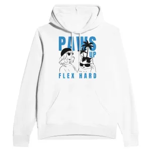 Tropical Strength Hoodie - Paws Up and Flex Hard