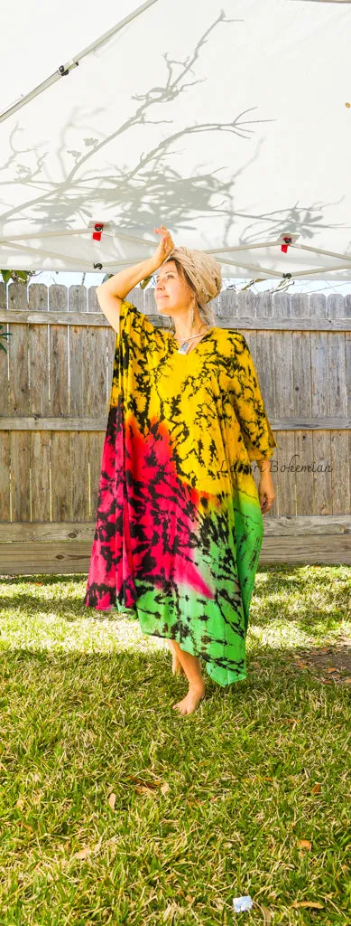 Tropical Sunrise Kaftan