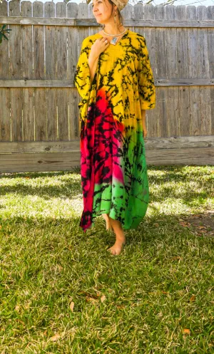 Tropical Sunrise Kaftan