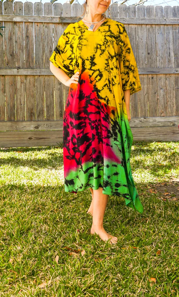 Tropical Sunrise Kaftan