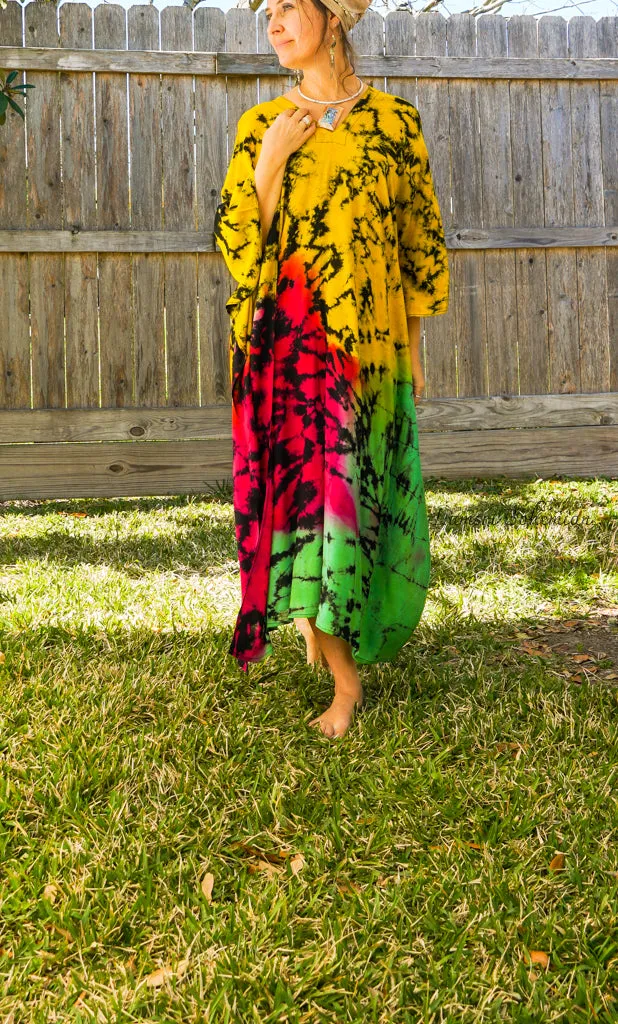 Tropical Sunrise Kaftan