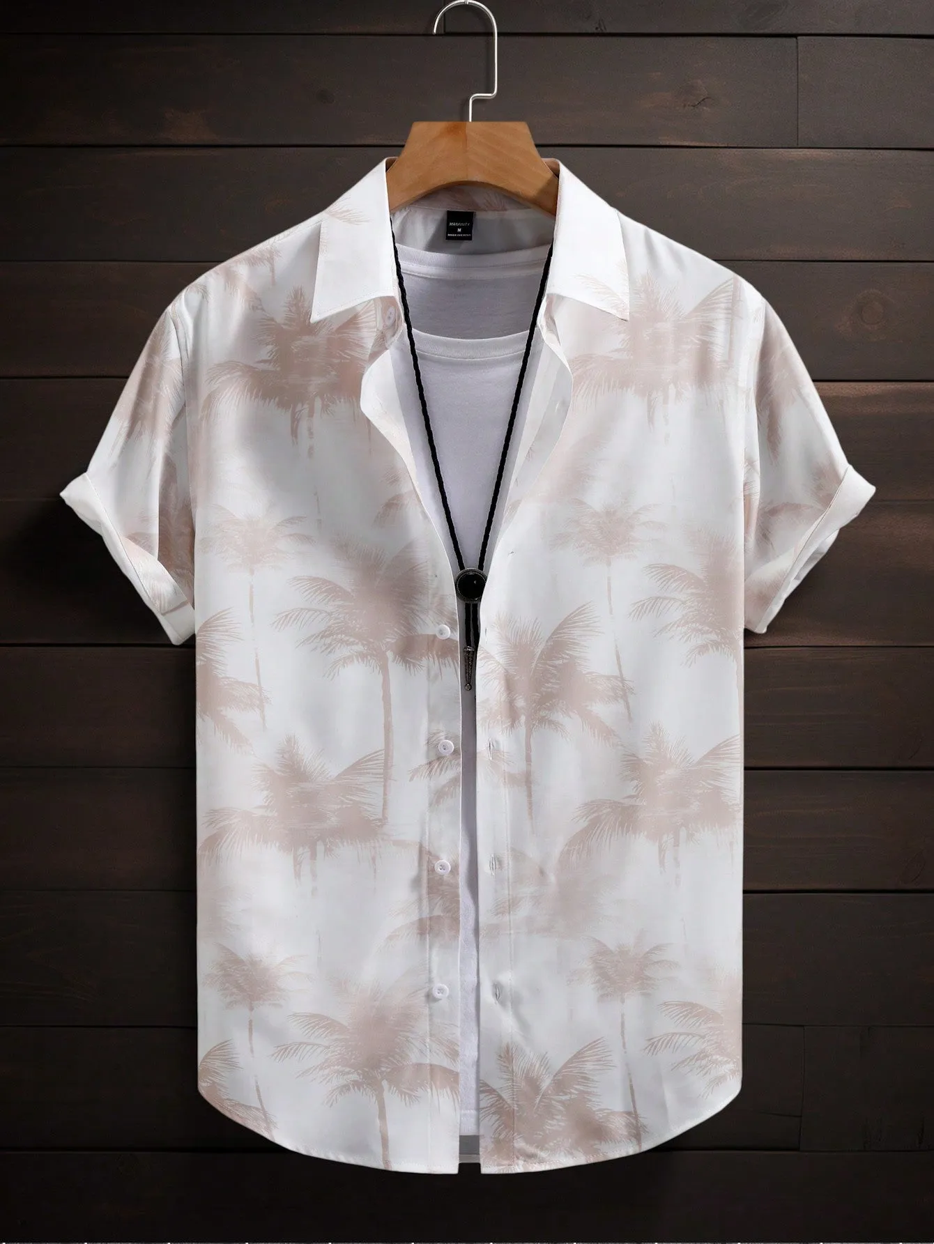 Tropical themed shirts| Men Tropical Coconut Tree Printed Graphic