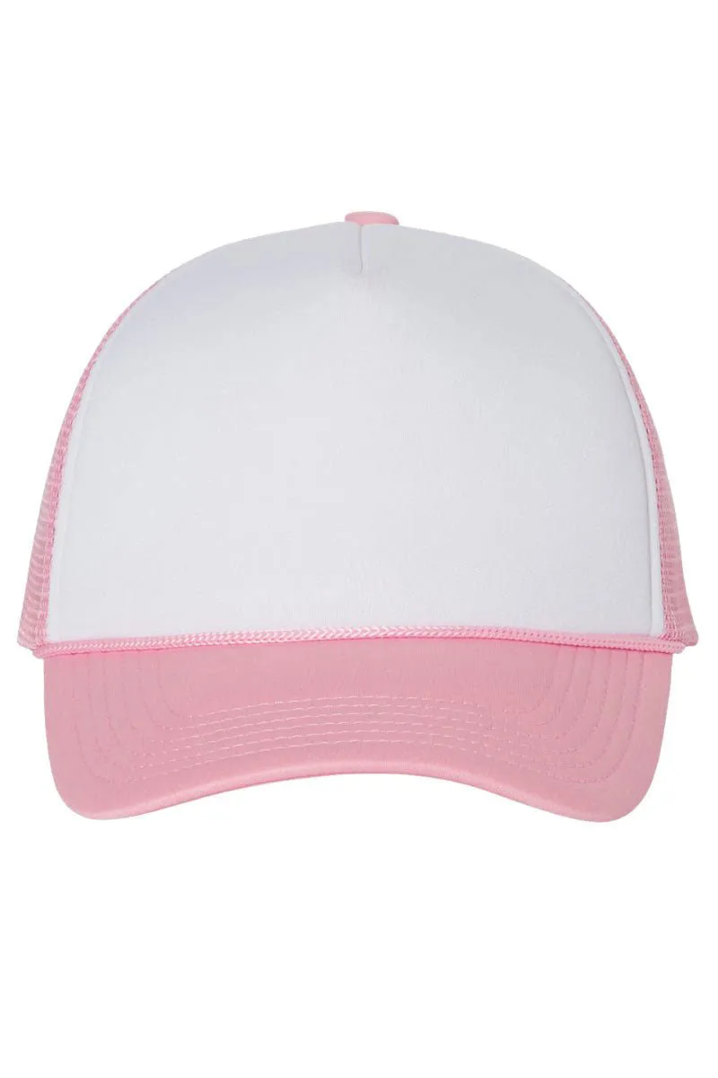 Tropical Tipsy Tones Foam Mesh Back Trucker Cap