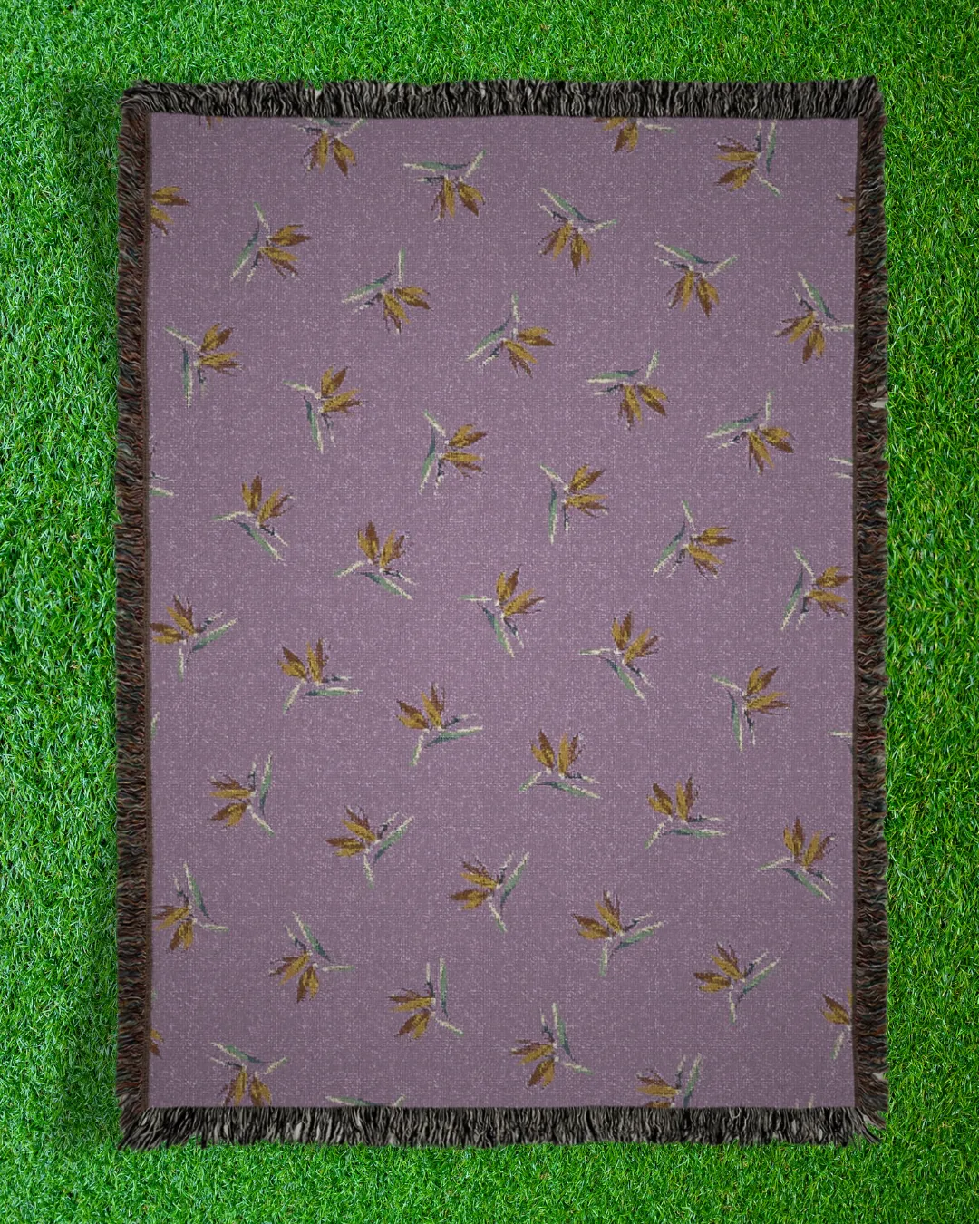 Tropical Woven Blanket