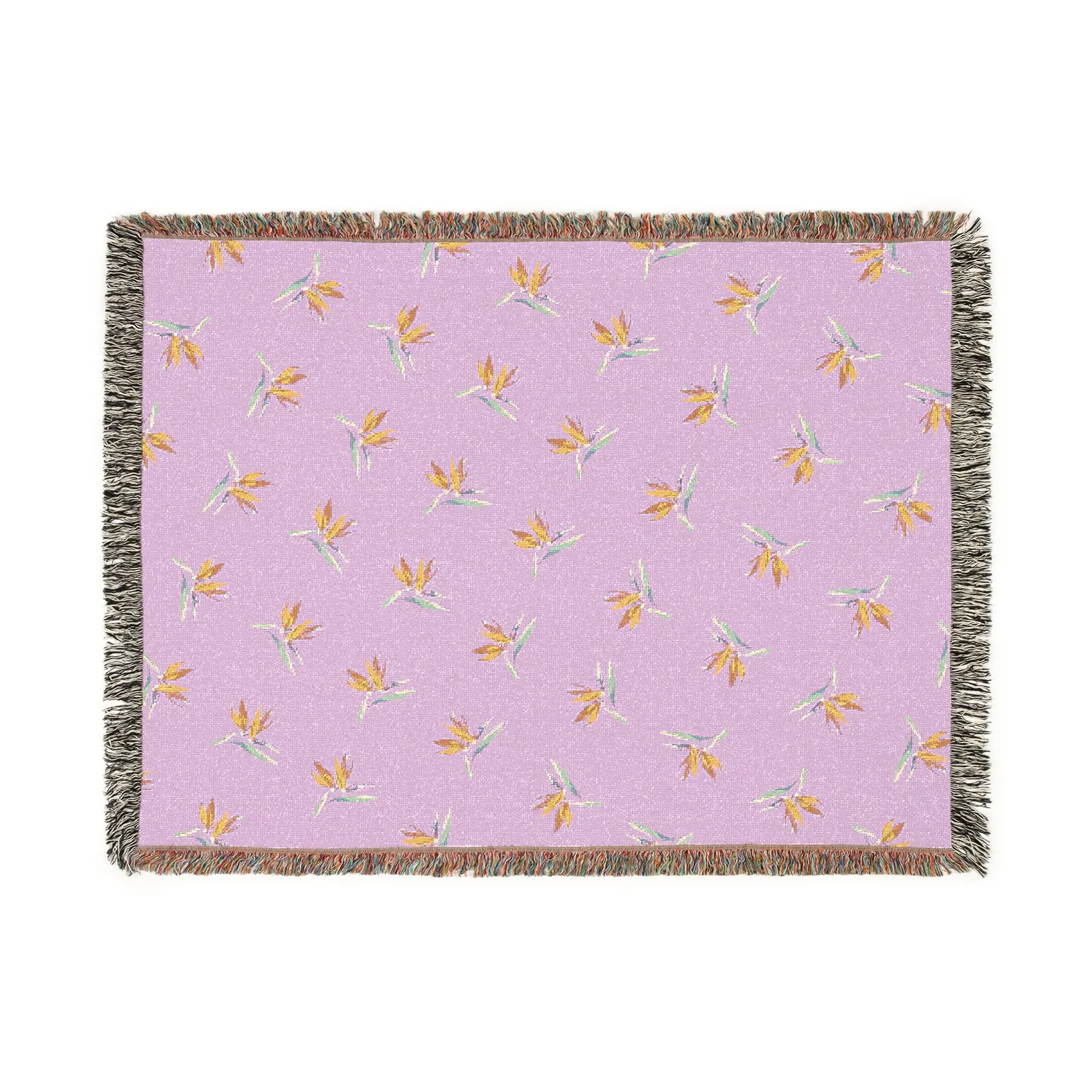 Tropical Woven Blanket