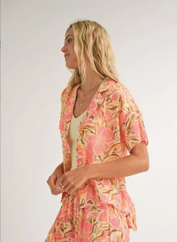 Tropicana Gal Button Up Shirt