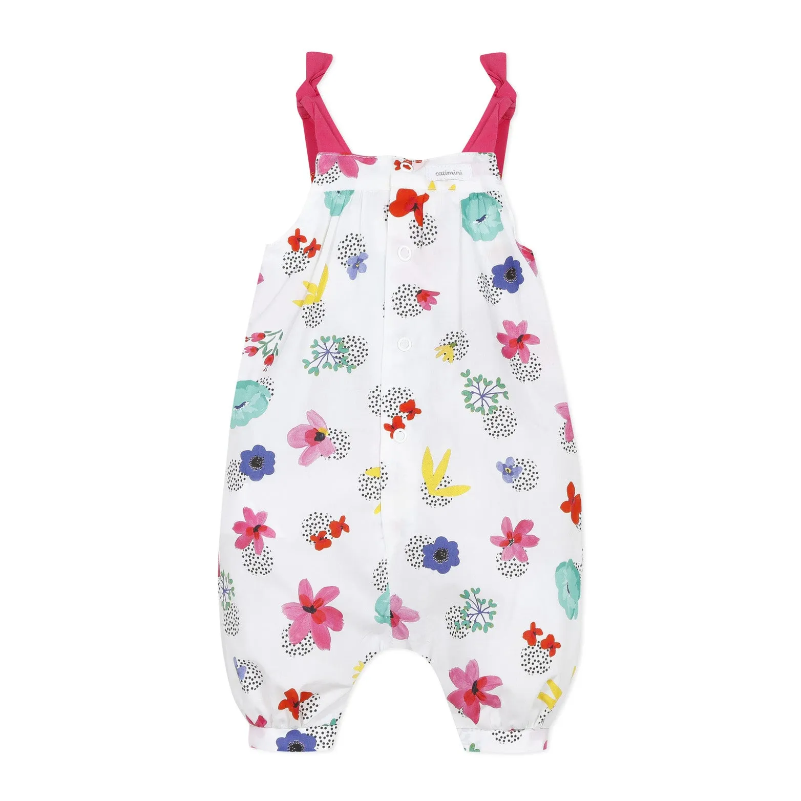 Tropicool Floral Print Romper
