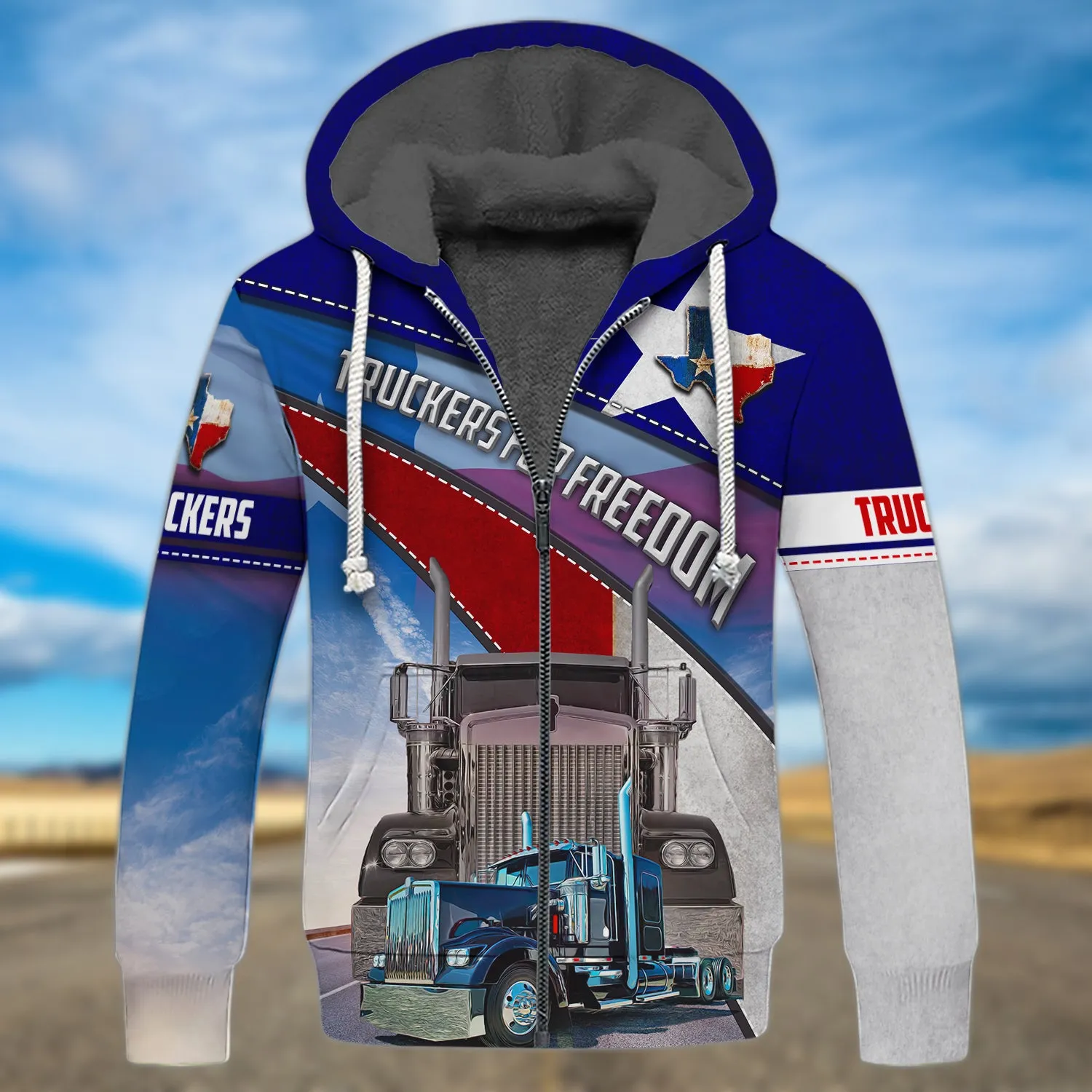 Trucker Texas - 3D Full Print - 1341