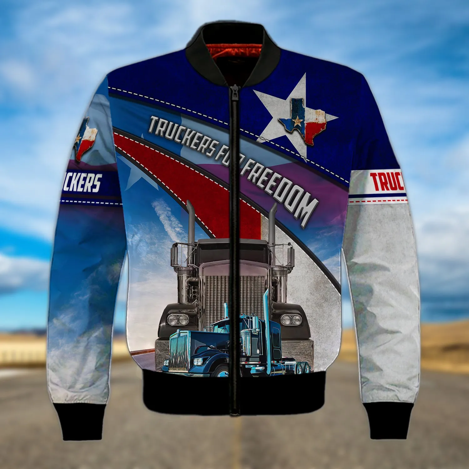 Trucker Texas - 3D Full Print - 1341