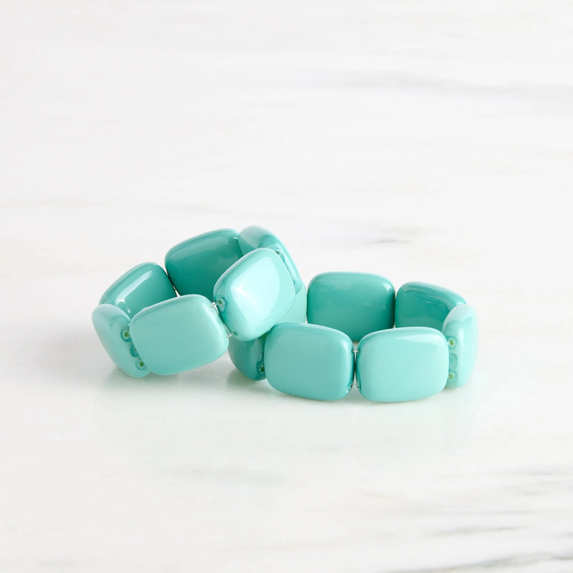 Turquoise Chicklet Cooling Bracelet