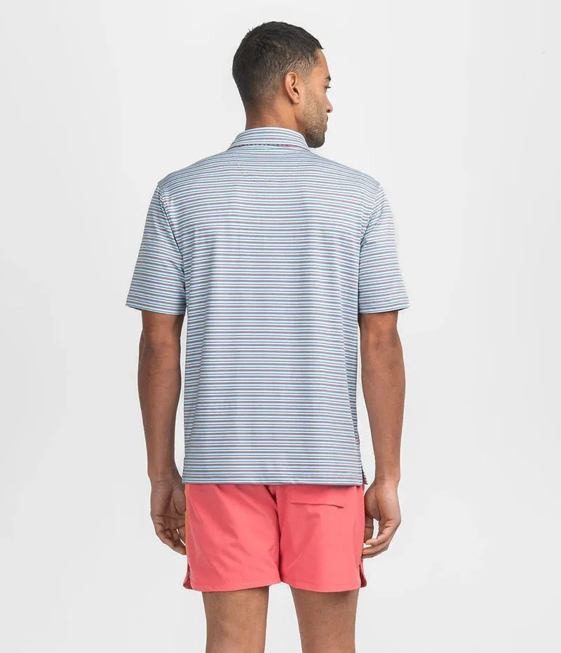 Tybee Stripe Polo - Tropsicle