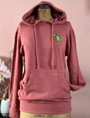 ＊UNISEX＊ GARRR..!MONSTERS PULLOVER HOODIES *HEATHER CARDINAL