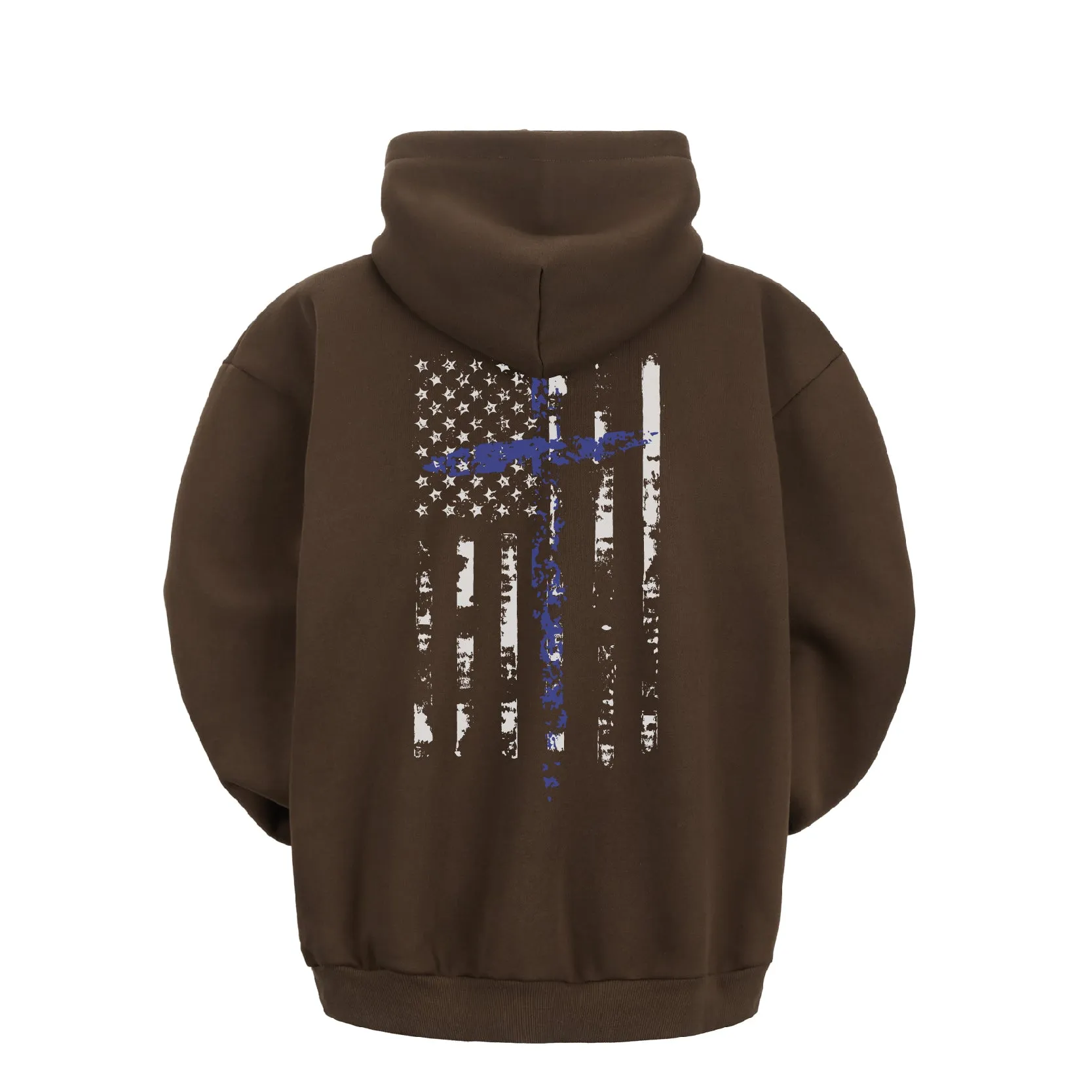 USA FLAG GRAPHIC HEAVY WEIGHT HOODIE