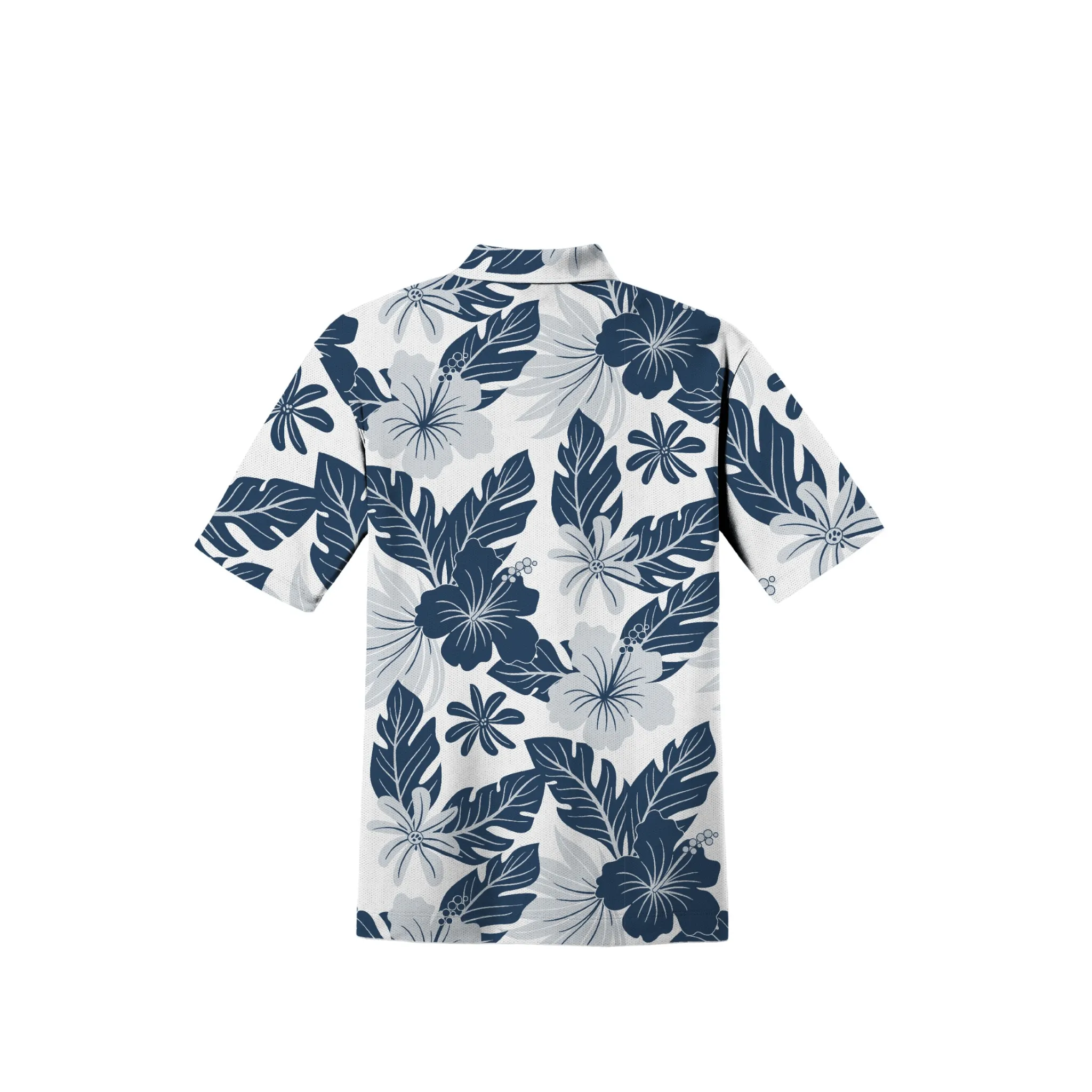 VFL Hibiscus 3-Button Polo