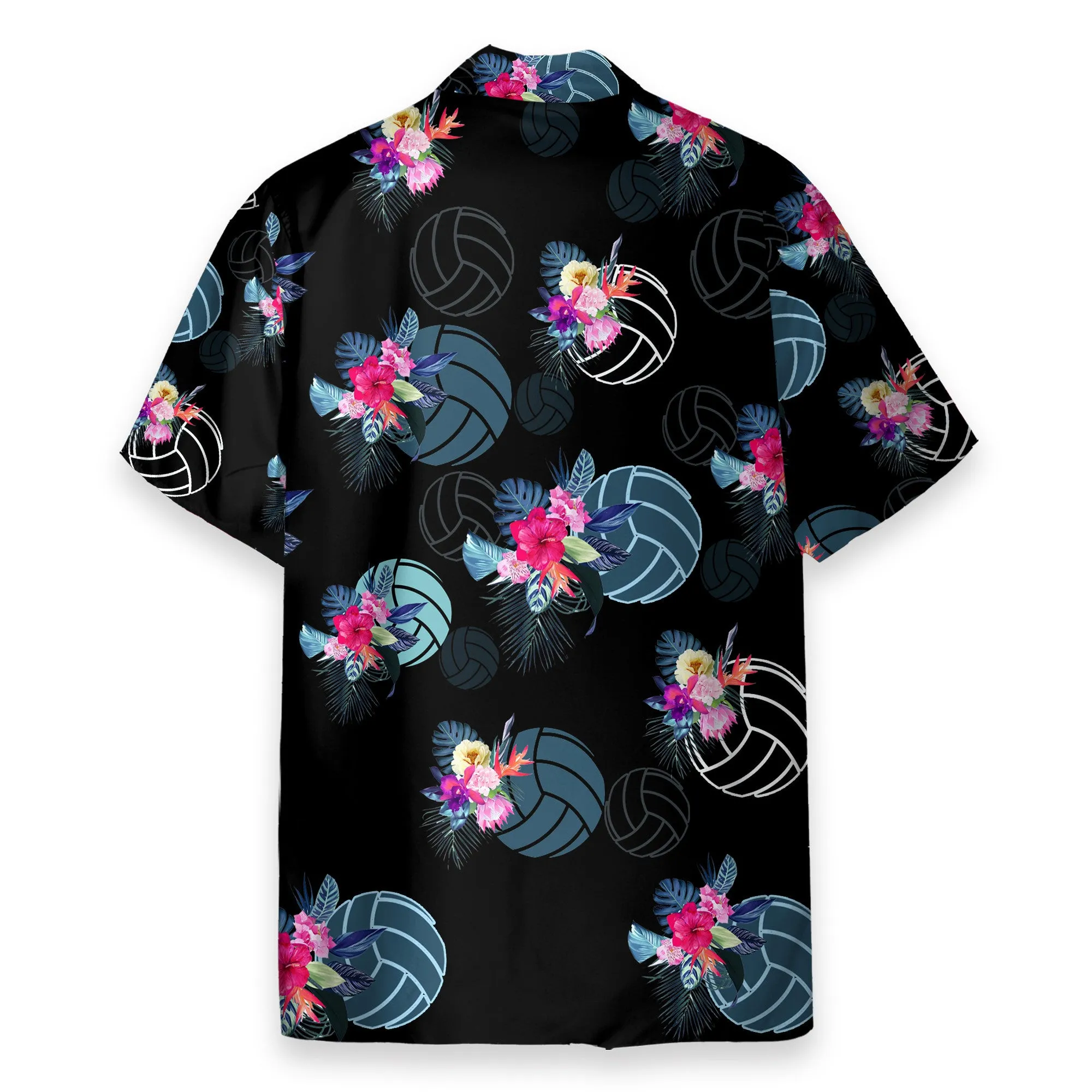 Volleyball Tropical Men's Button's Up Shirts - Hawaiian Shirt