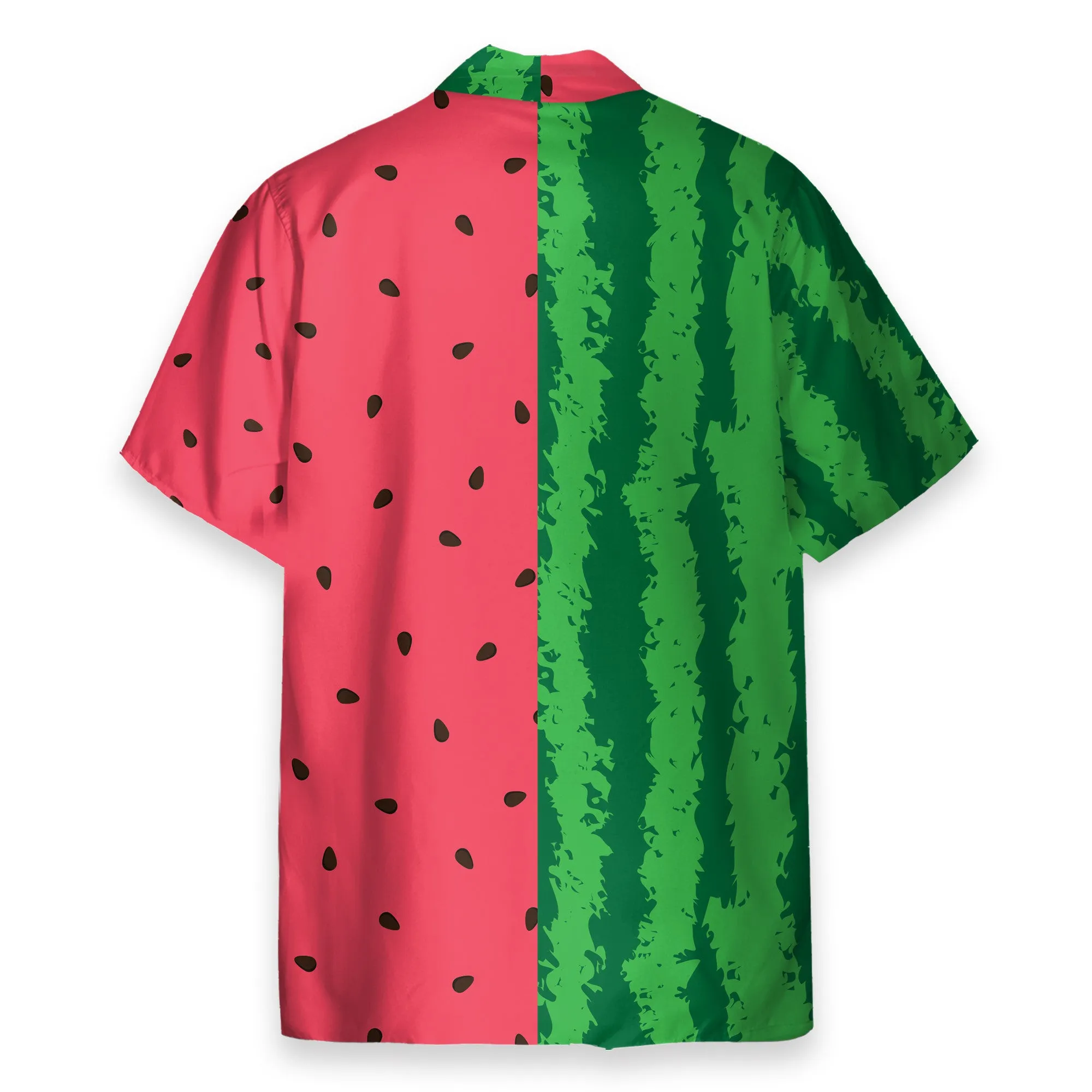 Watermelon Tropical Funny Button's Up Shirts - Hawaiian Shirt & Beach Shorts