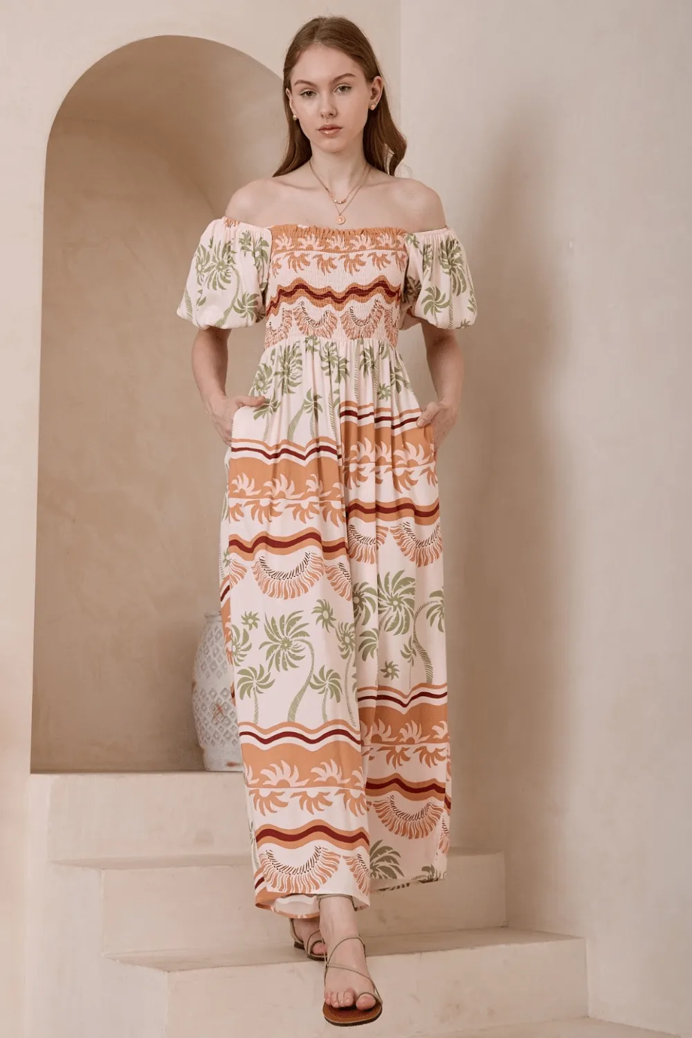 Waverly Wide Leg Jumpsuit - Tropics