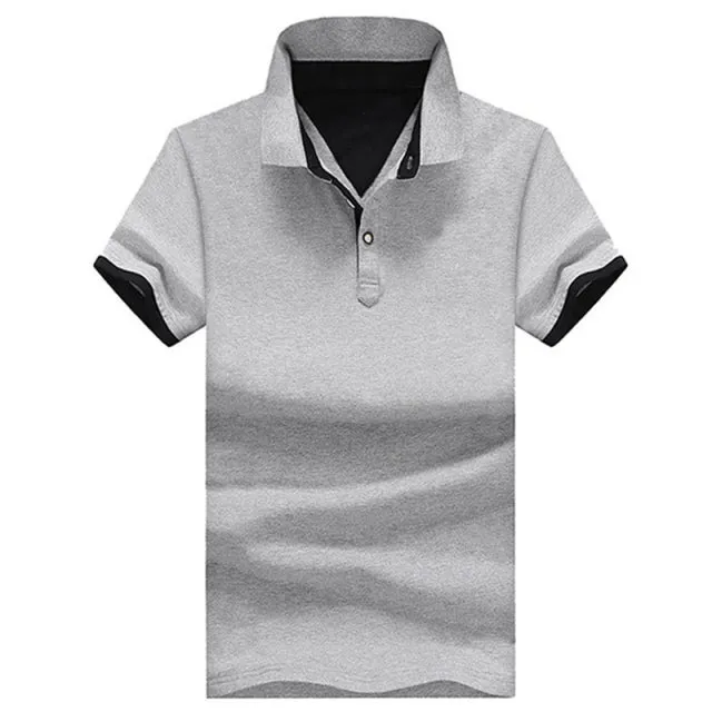 West Louis™ Business Casual Cotton Polo Shirt