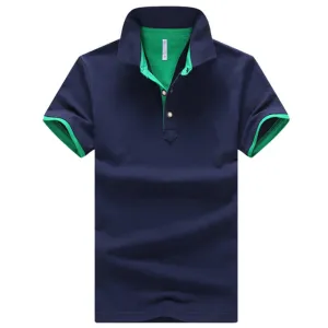 West Louis™ Business Casual Cotton Polo Shirt