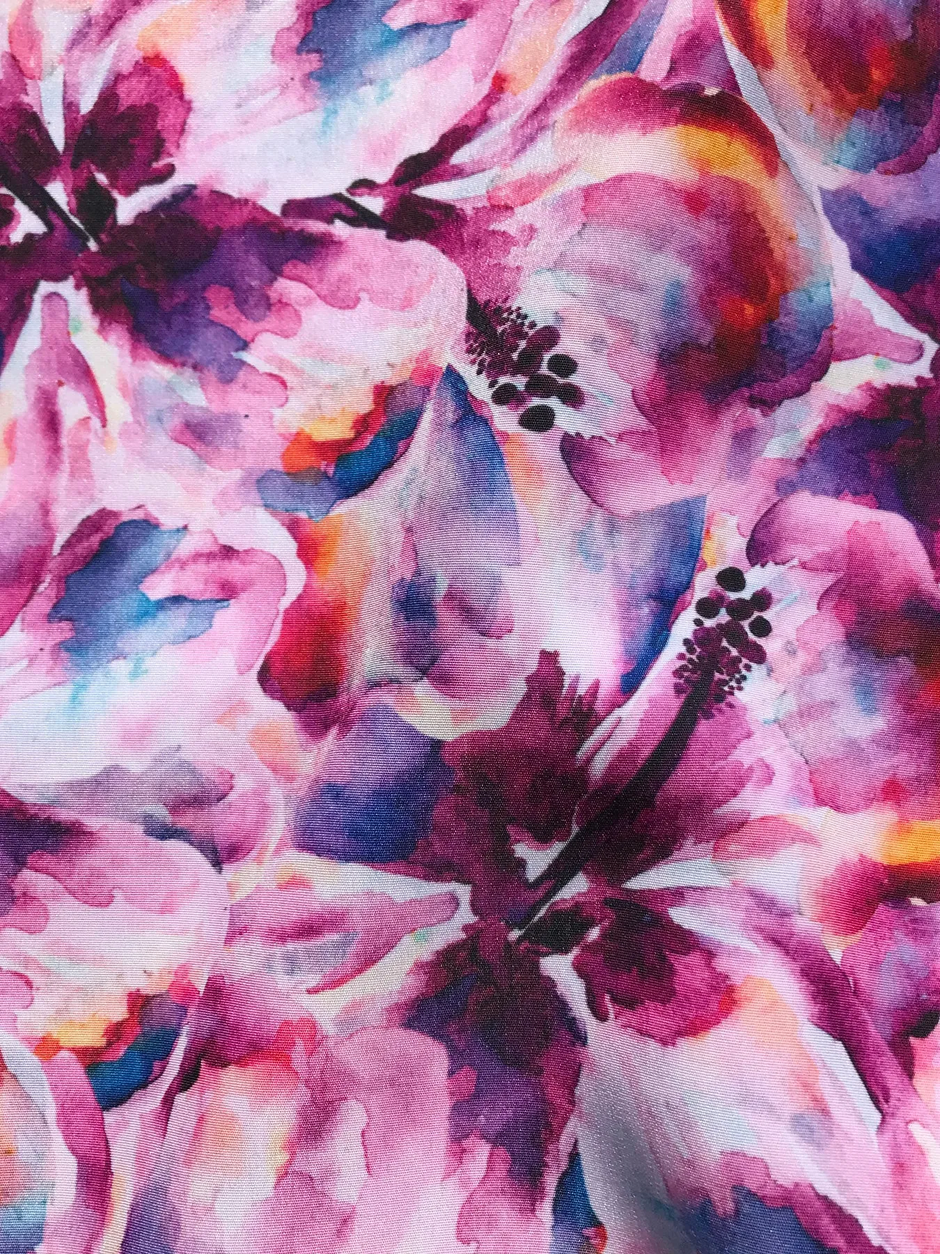 Wild Hibiscus Infinity Scarf
