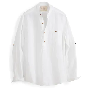 Windsail White Linen Popover - Tall