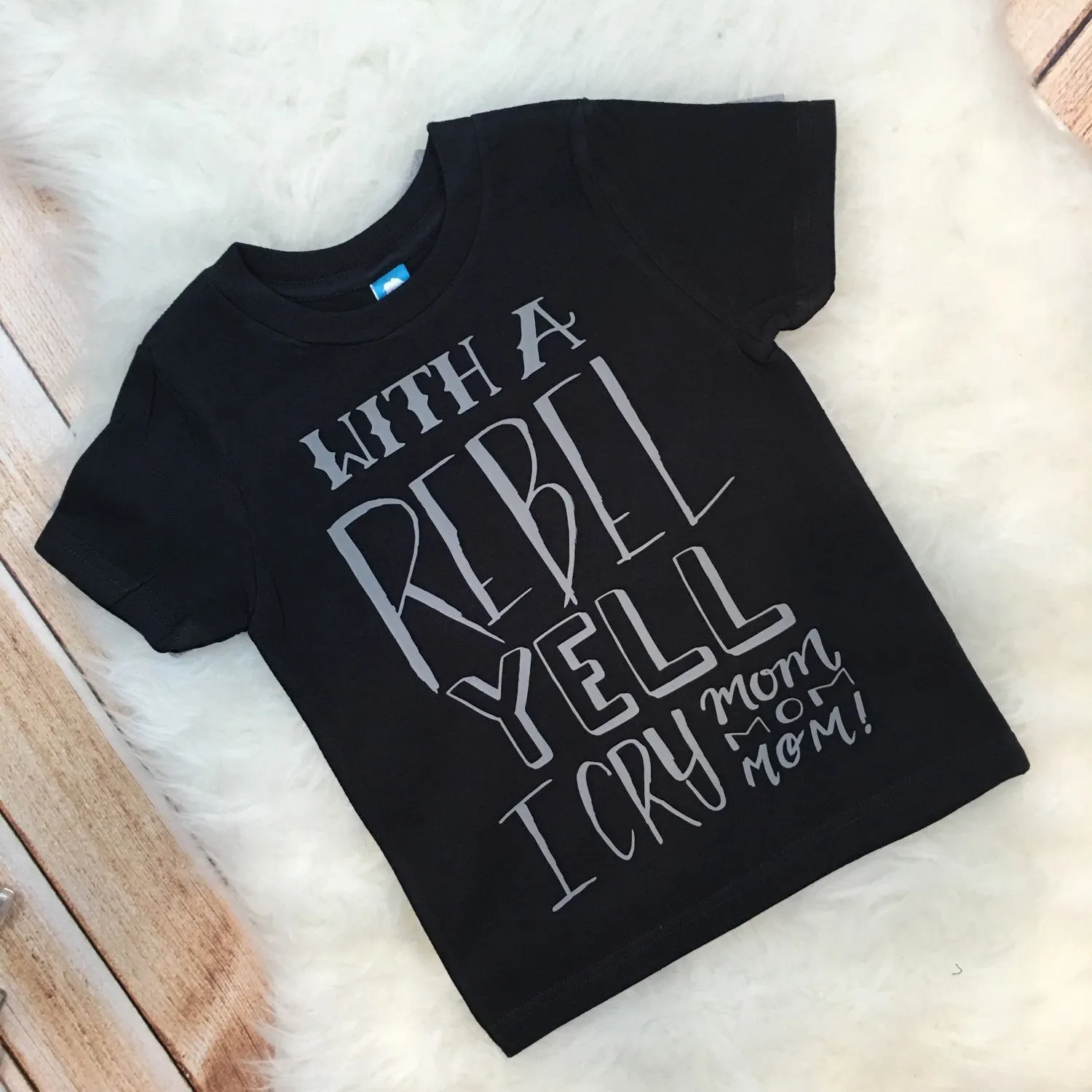 With a Rebel Yell Children's Shirt