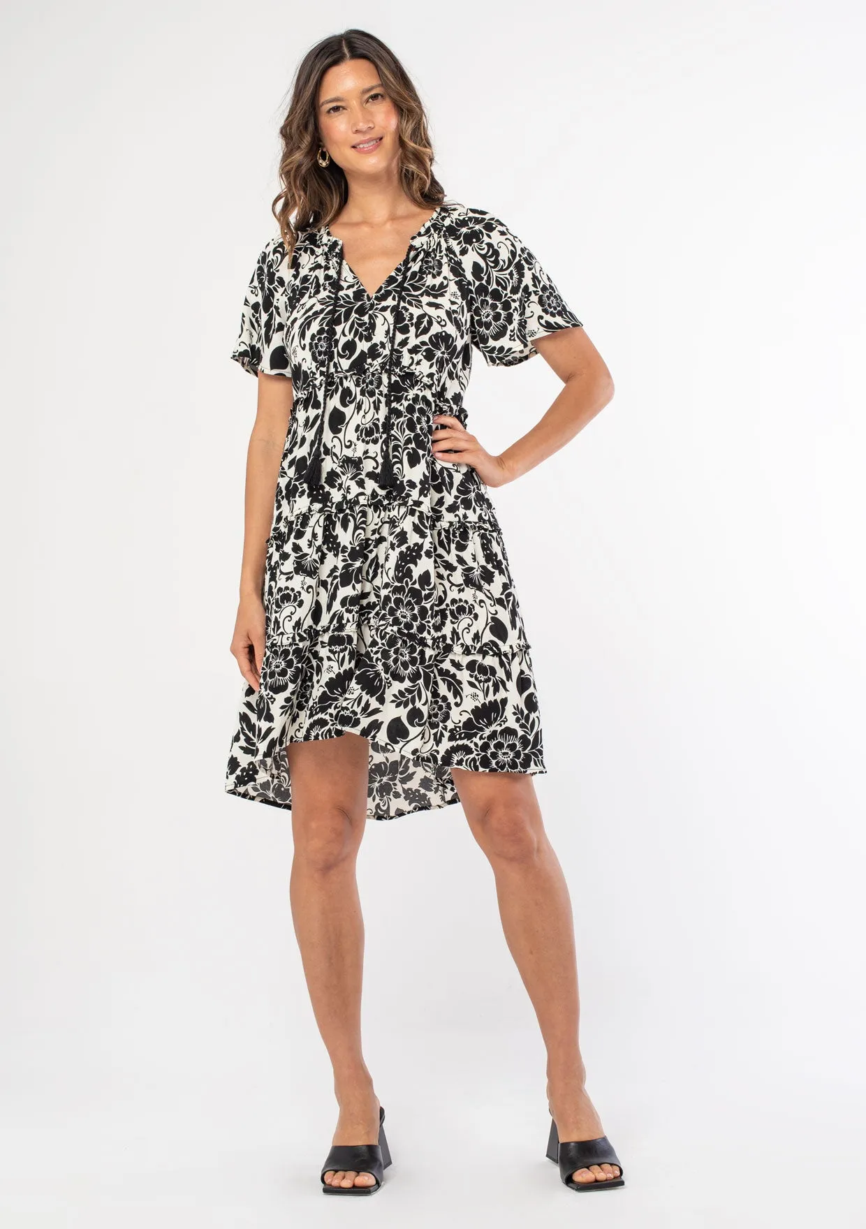 With The Flow Mini Dress