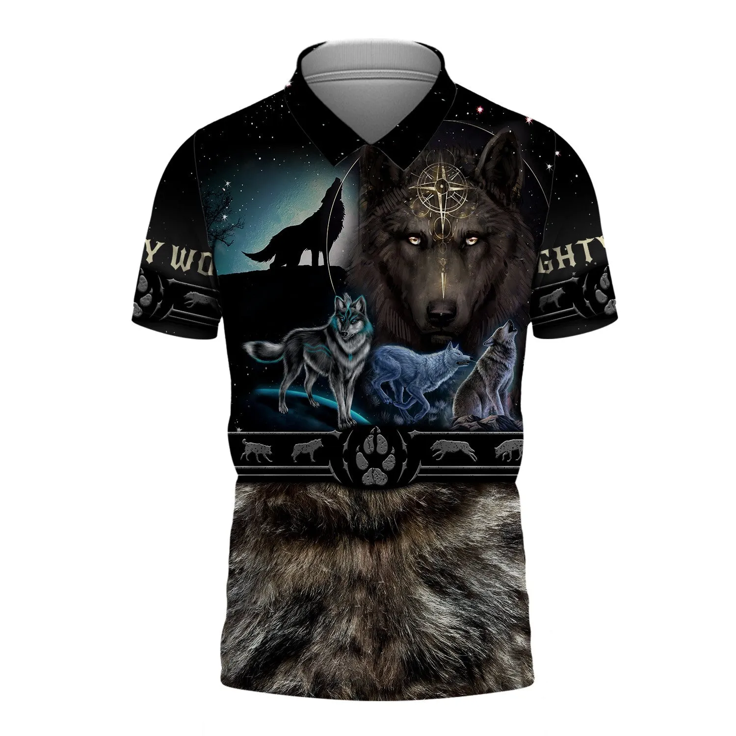 Wolf Tattoo 3D All Print Shirts