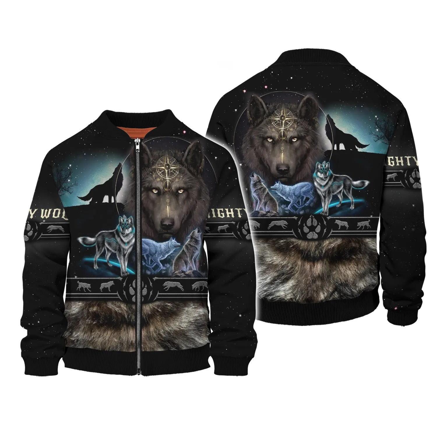 Wolf Tattoo 3D All Print Shirts