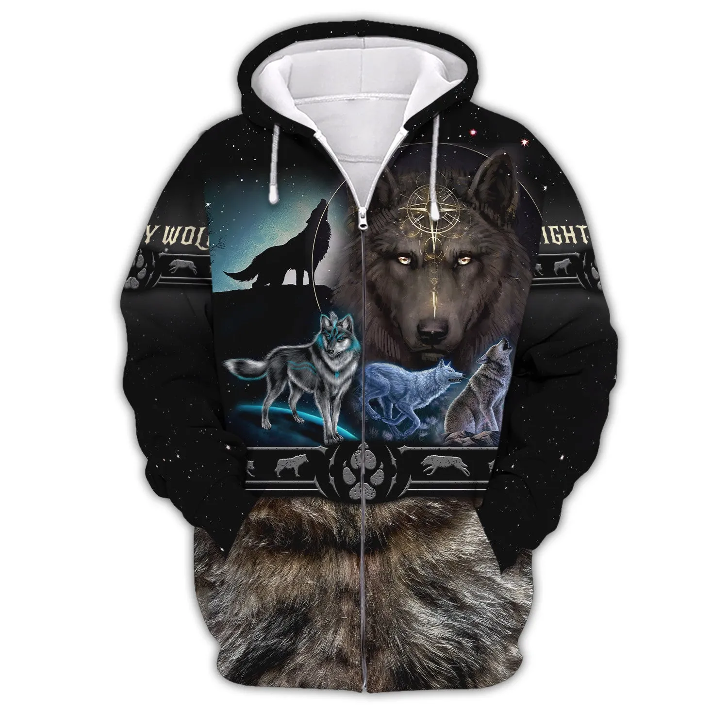 Wolf Tattoo 3D All Print Shirts
