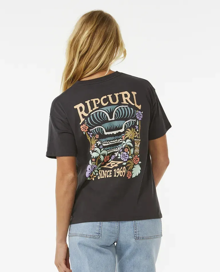 Women's Tiki Tropics Relaxed Short Sleeve Tee