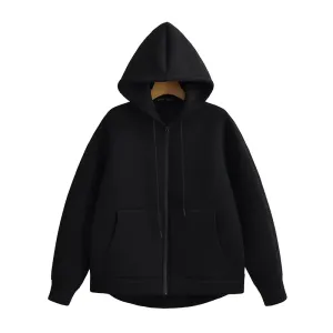 Women's Vintage Hoodies Zipper Sweatshirts New Fashion Long Sleeve Streetwear Parkas Popular Outerwear